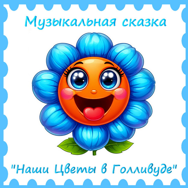 /Музыкальная сказка для взрослых "Наши цветы в Голливуде" сгенерировано в Шедеврум