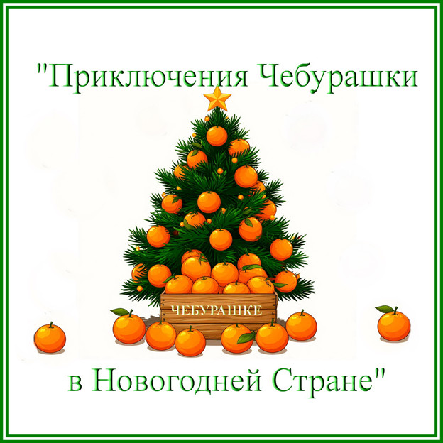 Сценарий новогоднего представления для детей - 2027  "Приключения Чебурашки в новогодней стране" сгенерировано в Шедеврум