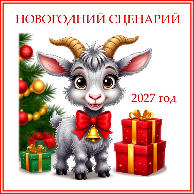 Авторский сценарий новогоднего праздника или вечера отдыха - 2027 "Новогодний парк развлечений" сгенерировано в Шедеврум